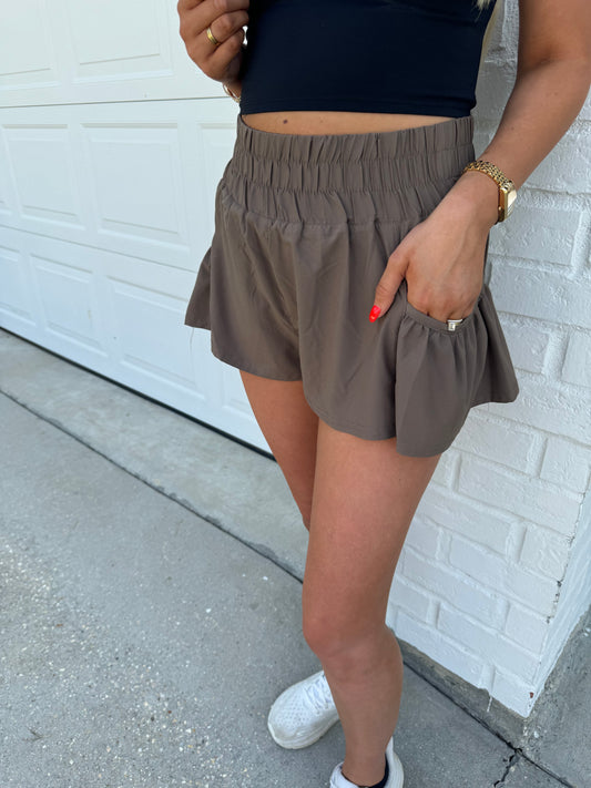 Drapey Shorts
