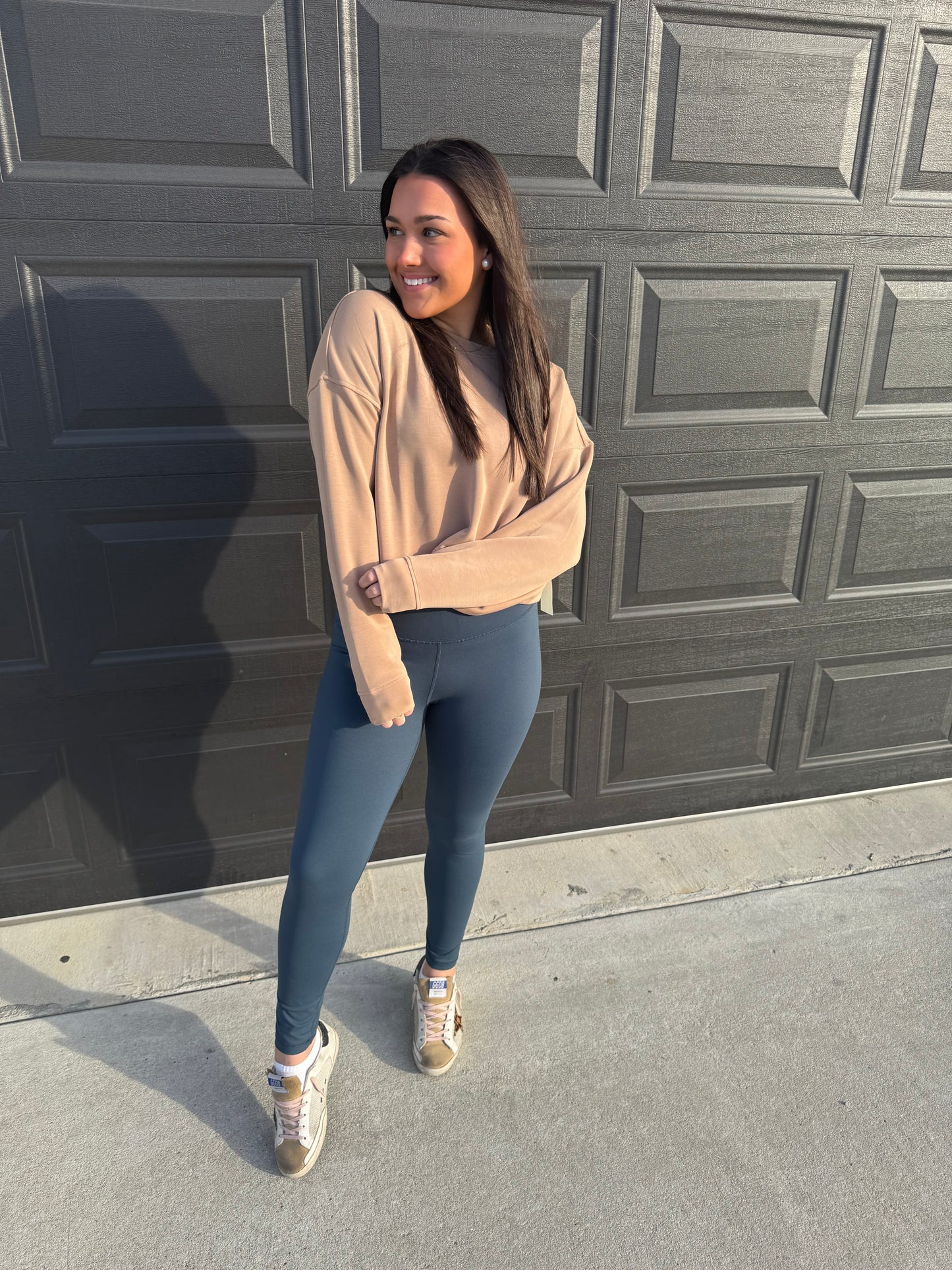 Lycra-Blend Sweetheart Leggings
