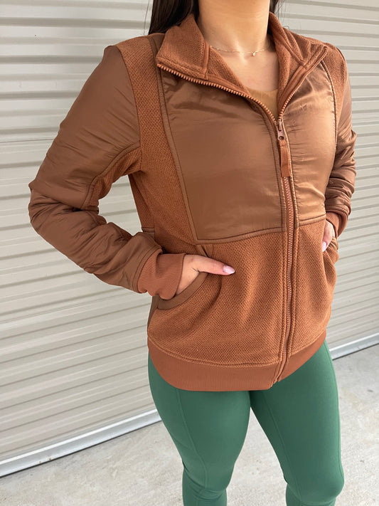 Hybrid Zip up Jacket