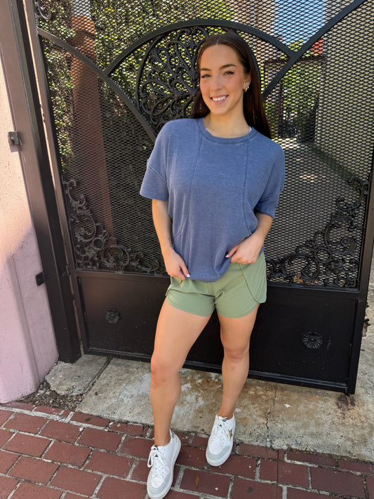 Waffle short sleeve