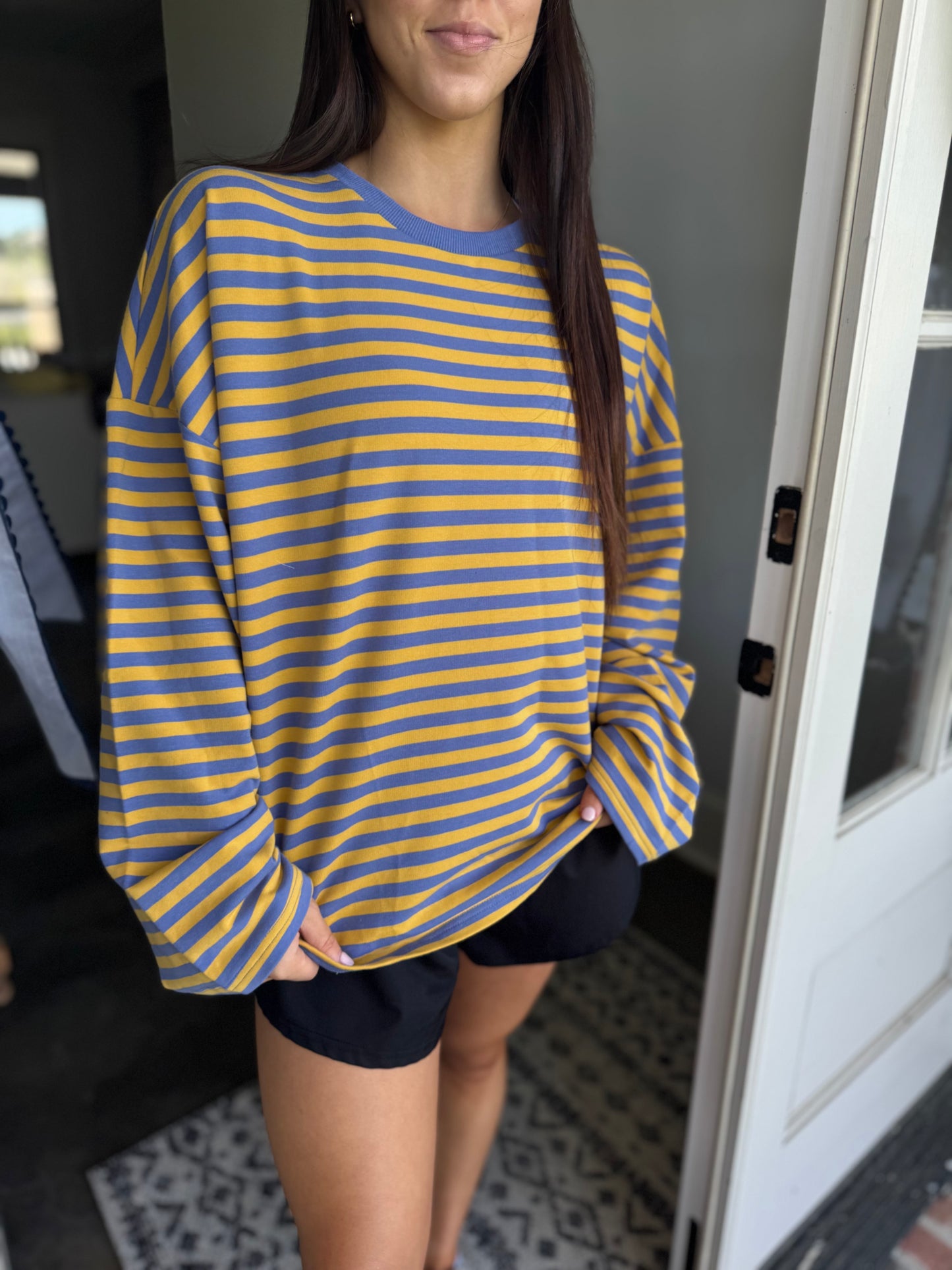 Golden Hour Stripe Top