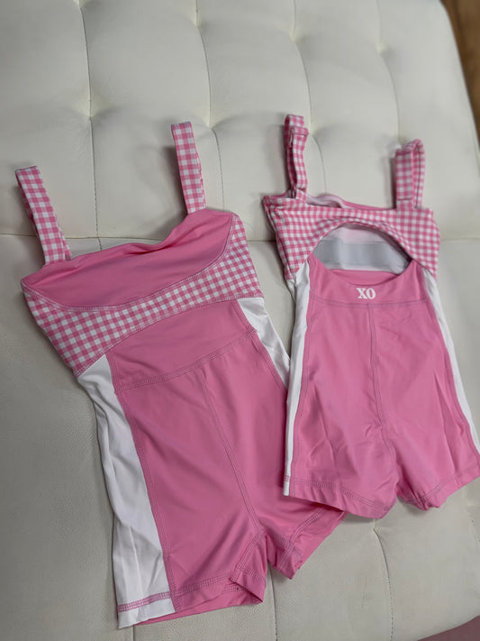 Gingham Biketard