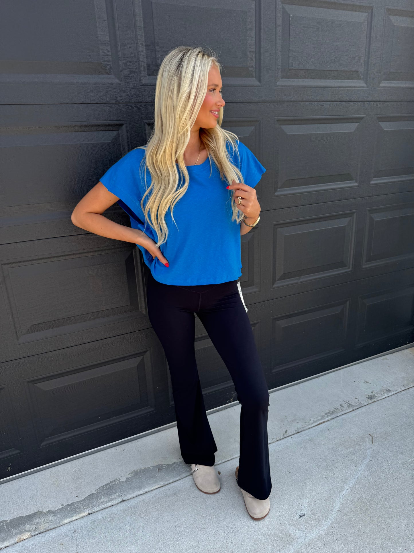 Open Back Tee