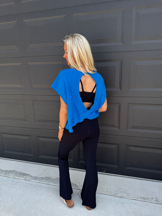 Open Back Tee