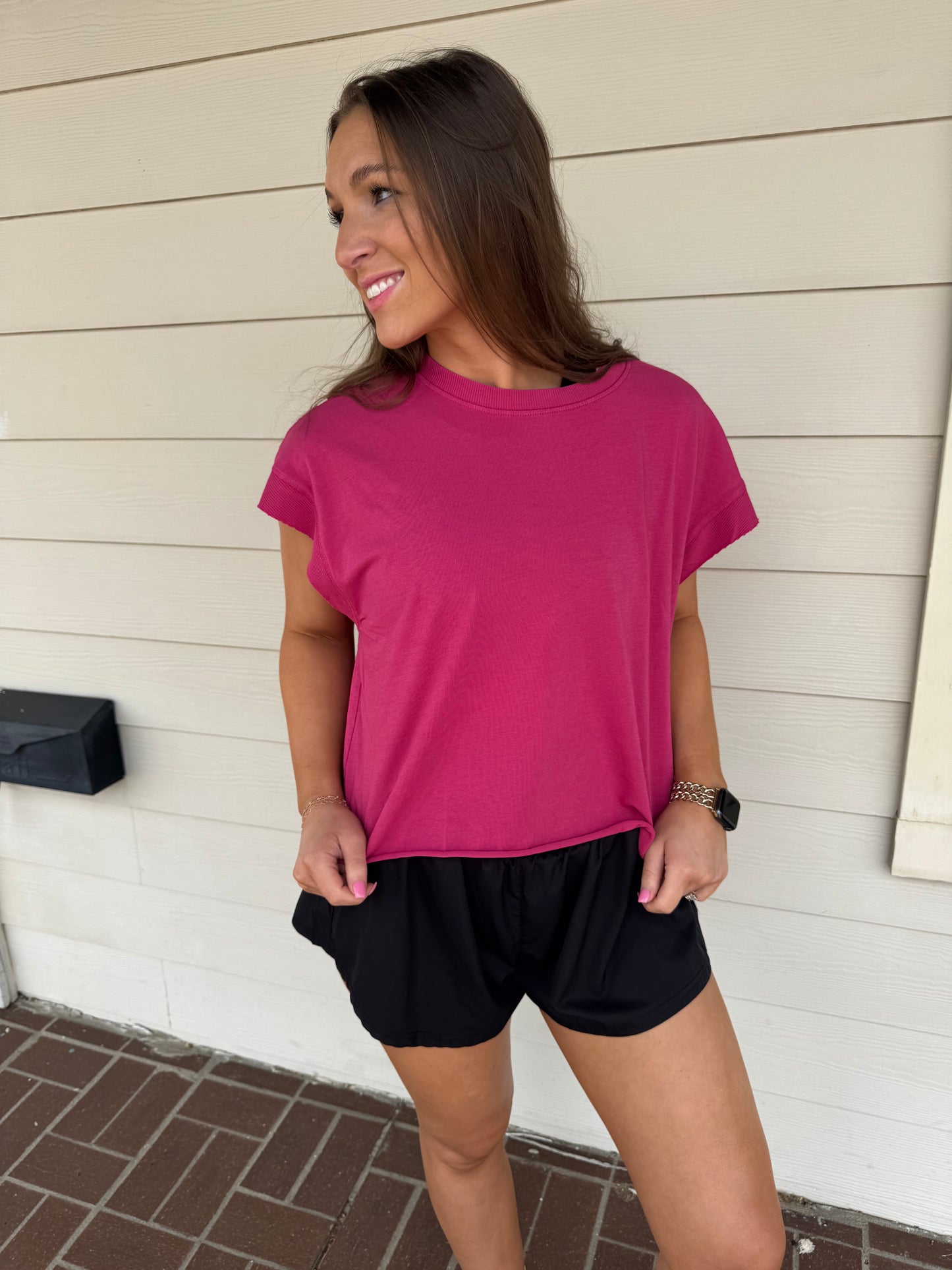 Flow Open-Back Tee