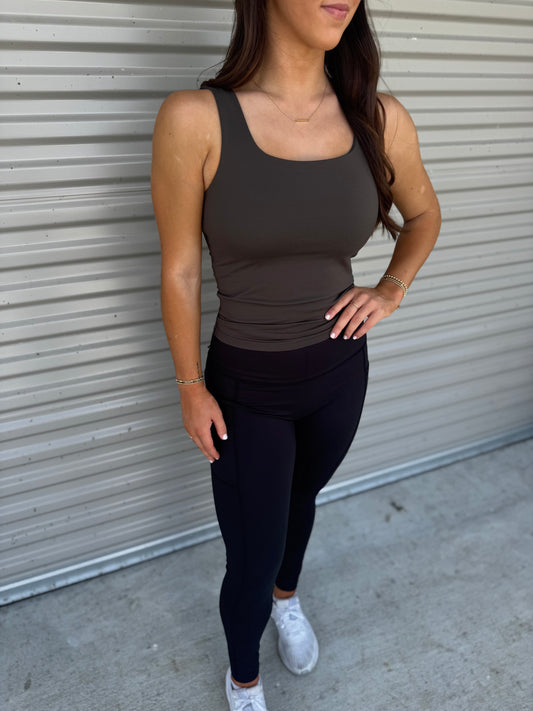 Square neck Tank