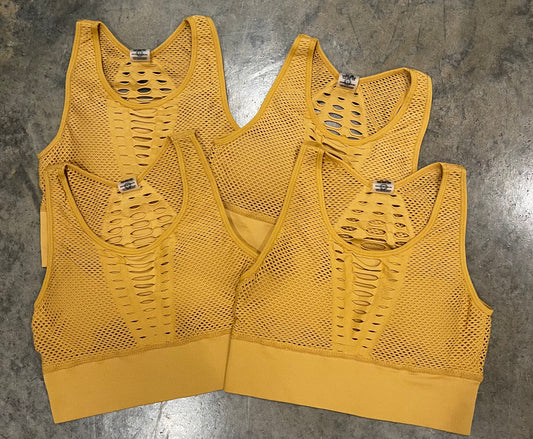 Laser Cut Sports Bra